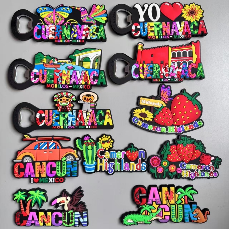 Car Accessories Dubai - PVC Fridge Magnets Cancun Cuernavaca Mexico