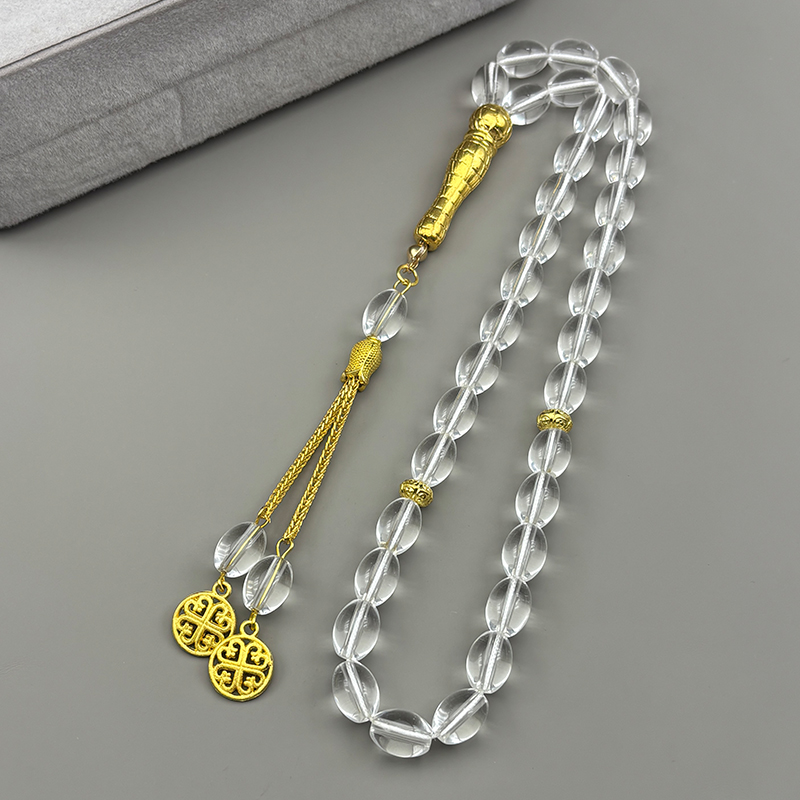 33Pcs Glass Rosary Muslim Pray - огляд і ціна Car Accessories Dubai