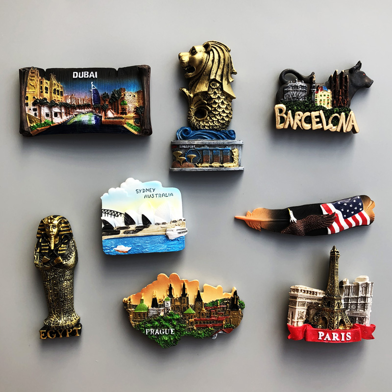 Souvenir Country Fridge Magnet - огляд і ціна Car Accessories Dubai