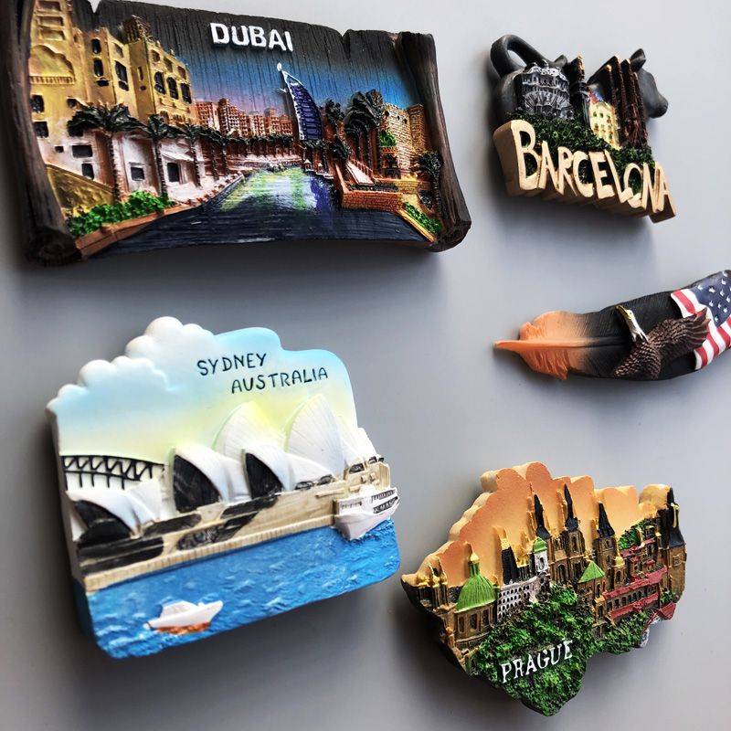 Souvenir Country Fridge Magnet - огляд і ціна Car Accessories Dubai