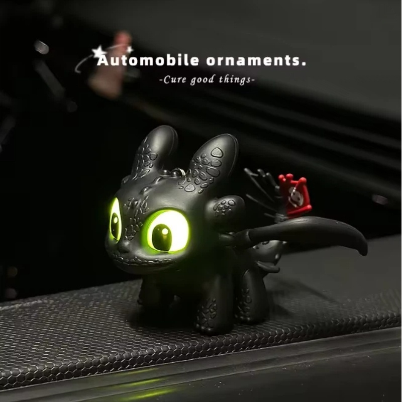 Genuine Cute Glowing Toothless - огляд і ціна Car Accessories For Inside