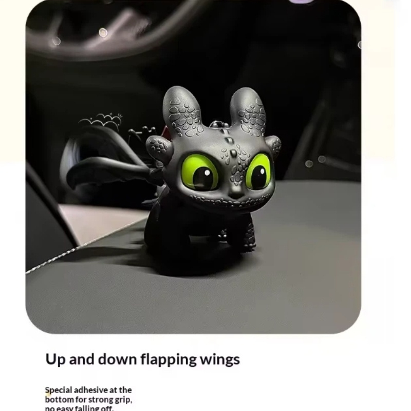 Genuine Cute Glowing Toothless - огляд і ціна Car Accessories For Inside