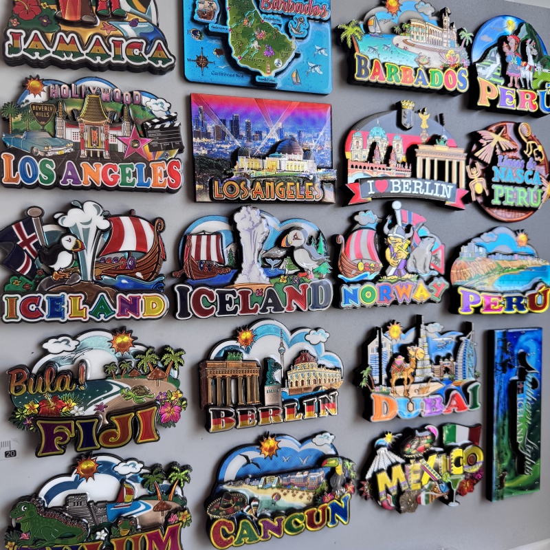 Wood Fridge Magnets Jamaica Ic - огляд і ціна Car Accessories Dubai