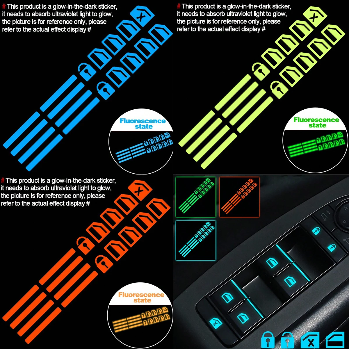 18pcs Car Window Control Butto - огляд і ціна Car Accessories For Inside