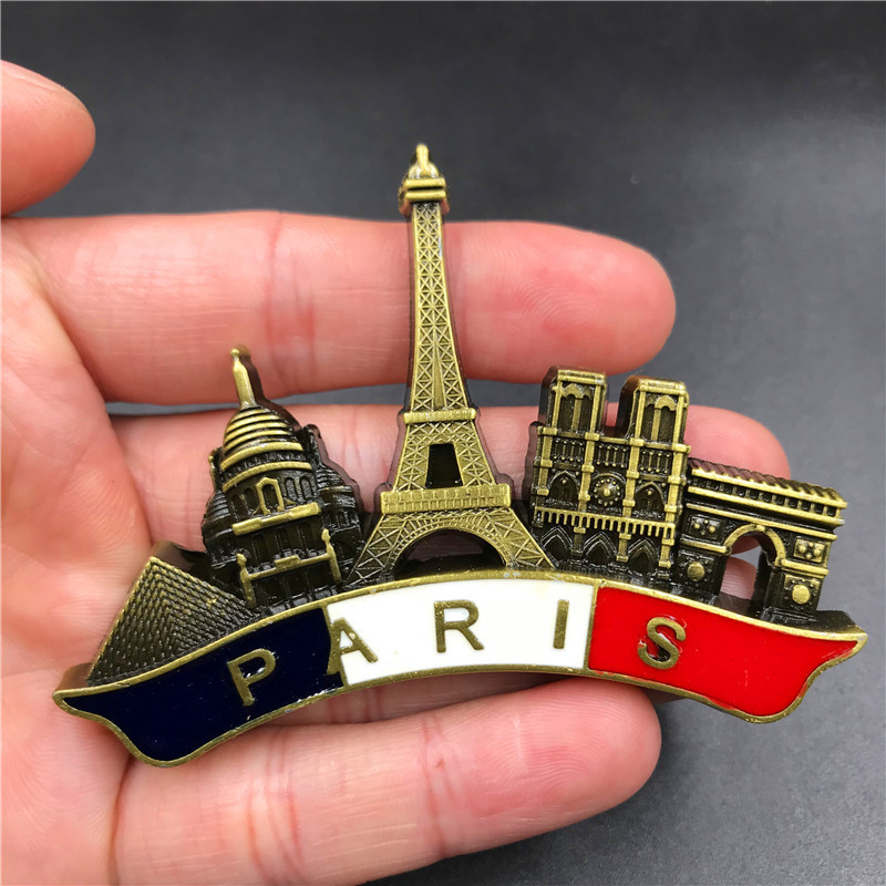 France Paris Metal 3D Cute Mag - огляд і ціна Car Accessories Dubai