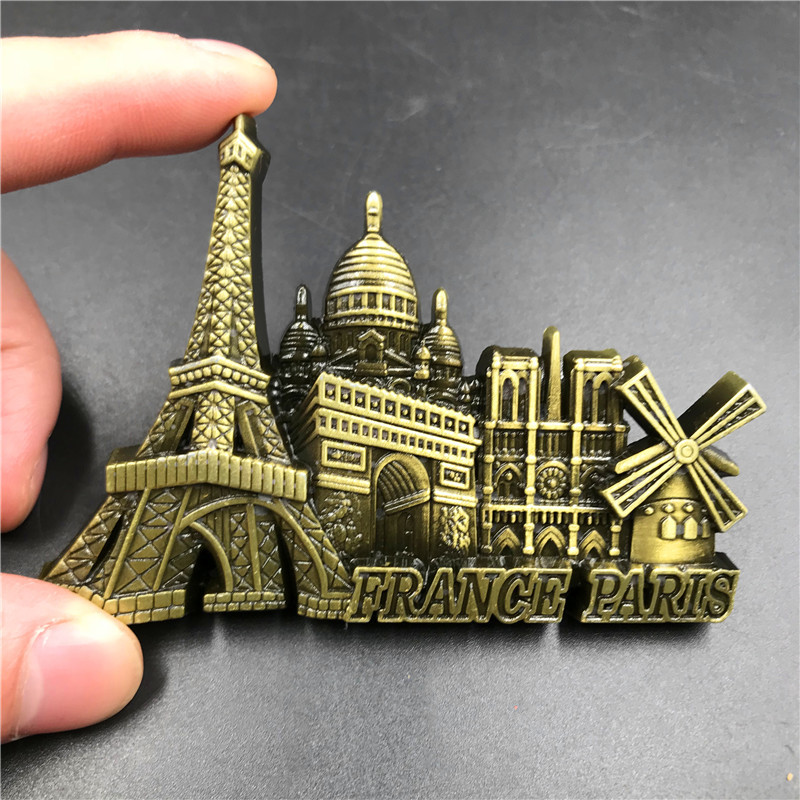 France Paris Metal 3D Cute Mag - огляд і ціна Car Accessories Dubai