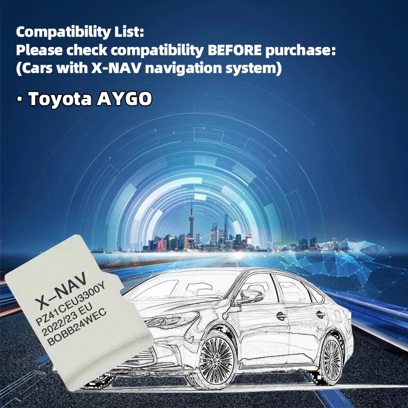 for Toyota AYGO 2023 Navigatio - огляд і ціна Car Accessories Uk