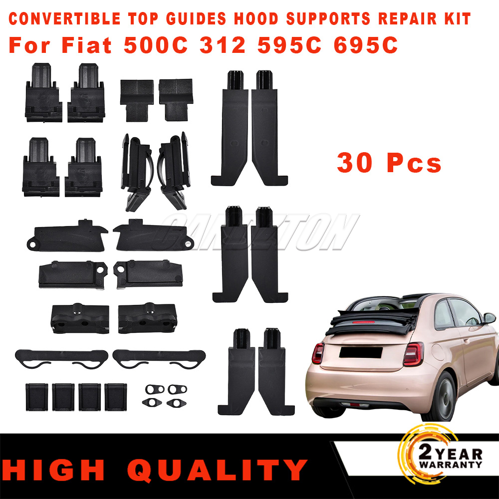 For Fiat 500C 500 Convertible  - огляд і ціна Car Accessories Uk