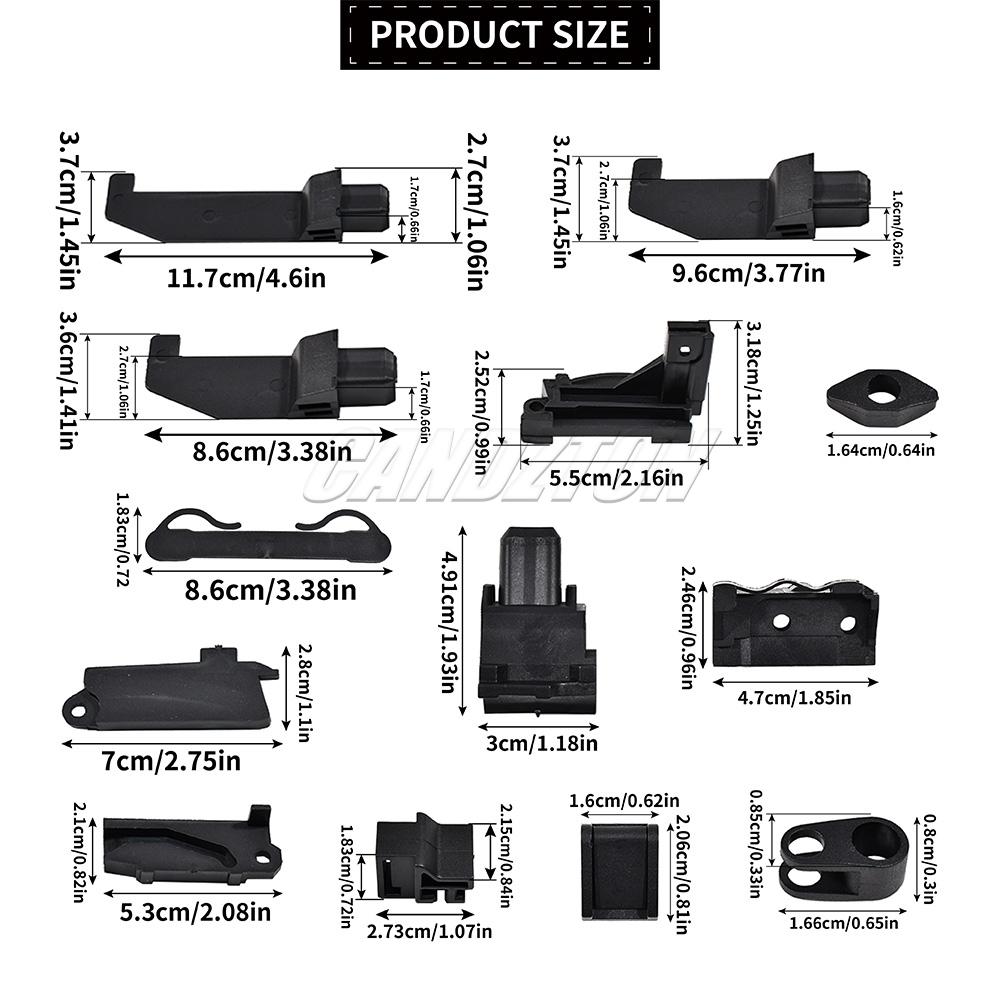 For Fiat 500C 500 Convertible  - огляд і ціна Car Accessories Uk