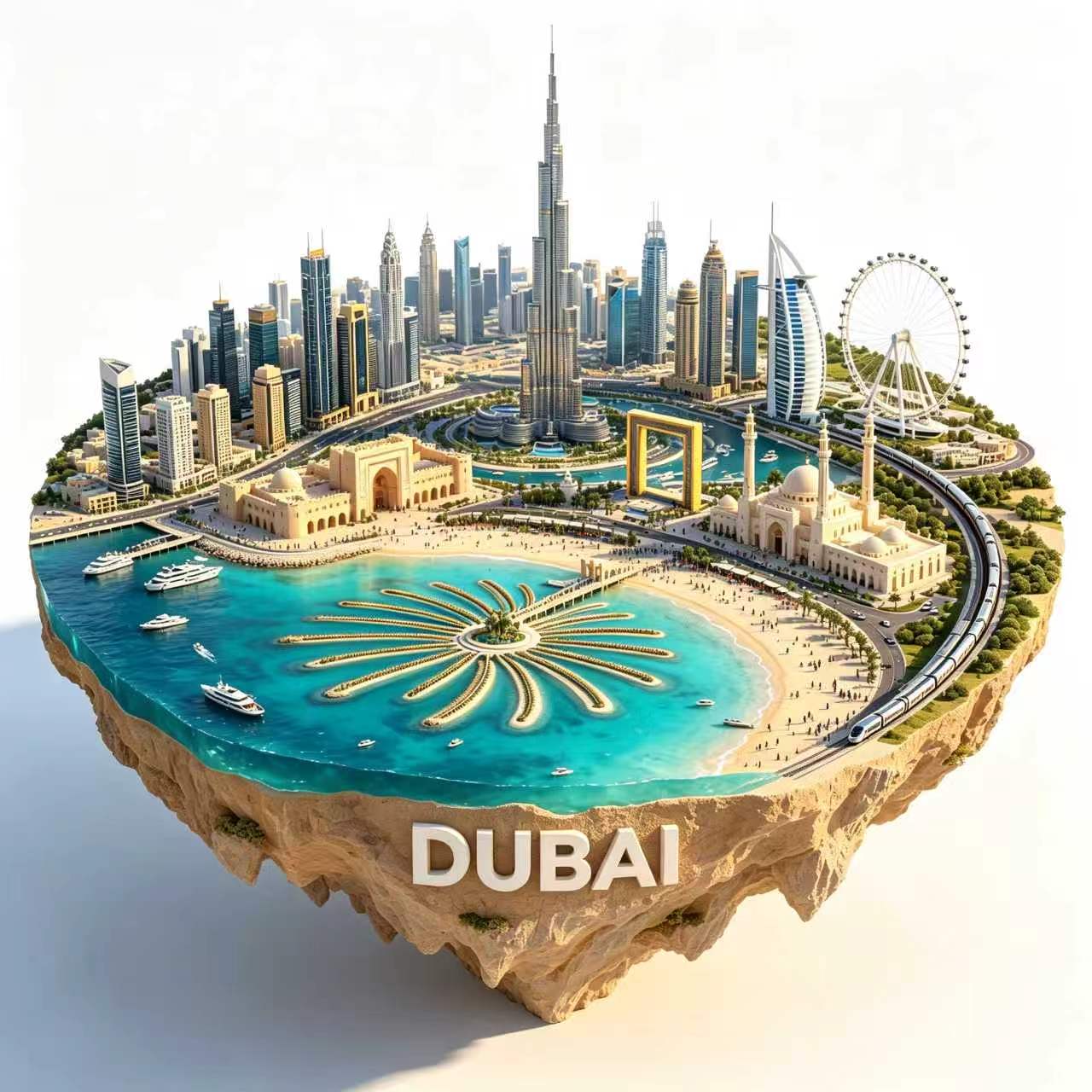 Dubai Fridge Magnets Metal All - огляд і ціна Car Accessories Dubai