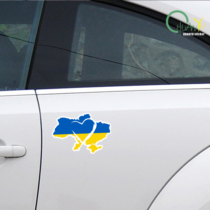 Sign Car Sticker Ukraine Sunfl - огляд і ціна Car Accessories Uk