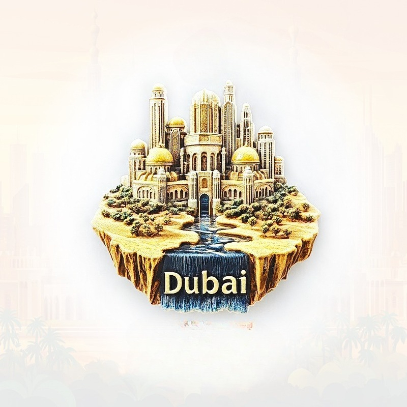 Dubai Oasis Fridge Magnet - 3D - огляд і ціна Car Accessories Dubai