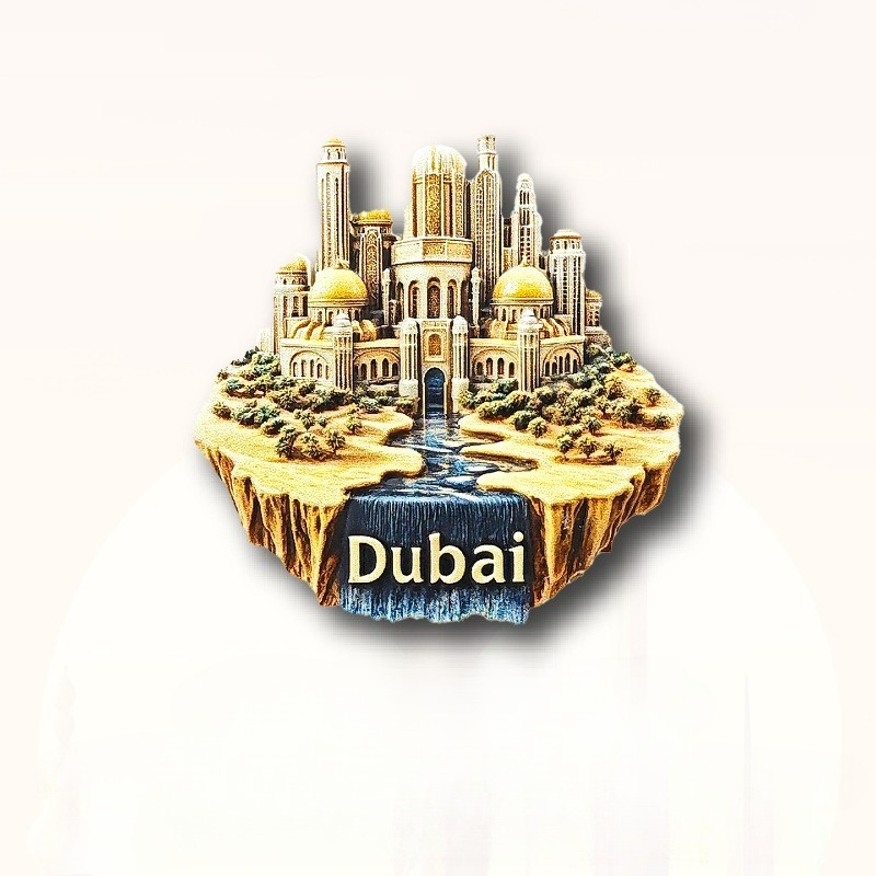 Dubai Oasis Fridge Magnet - 3D - огляд і ціна Car Accessories Dubai