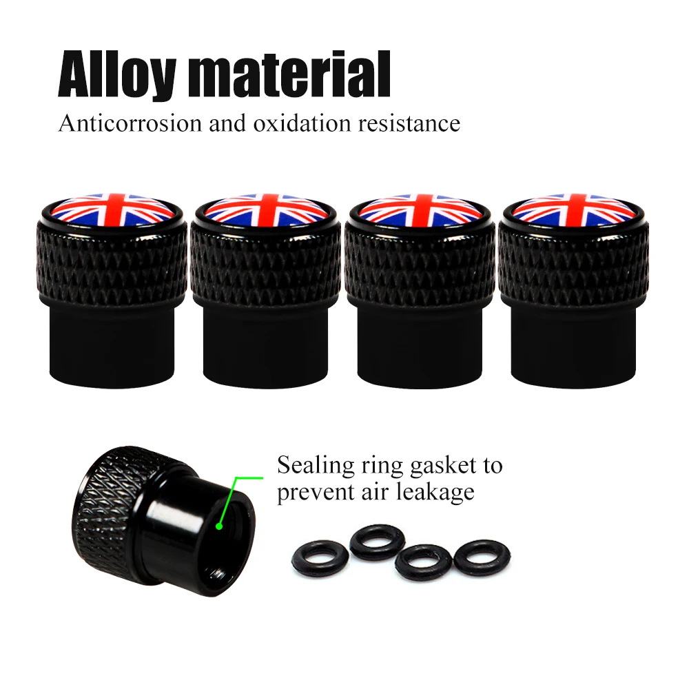 4Pcs/set UK Car Metal Badge Wh - огляд і ціна Car Accessories Uk