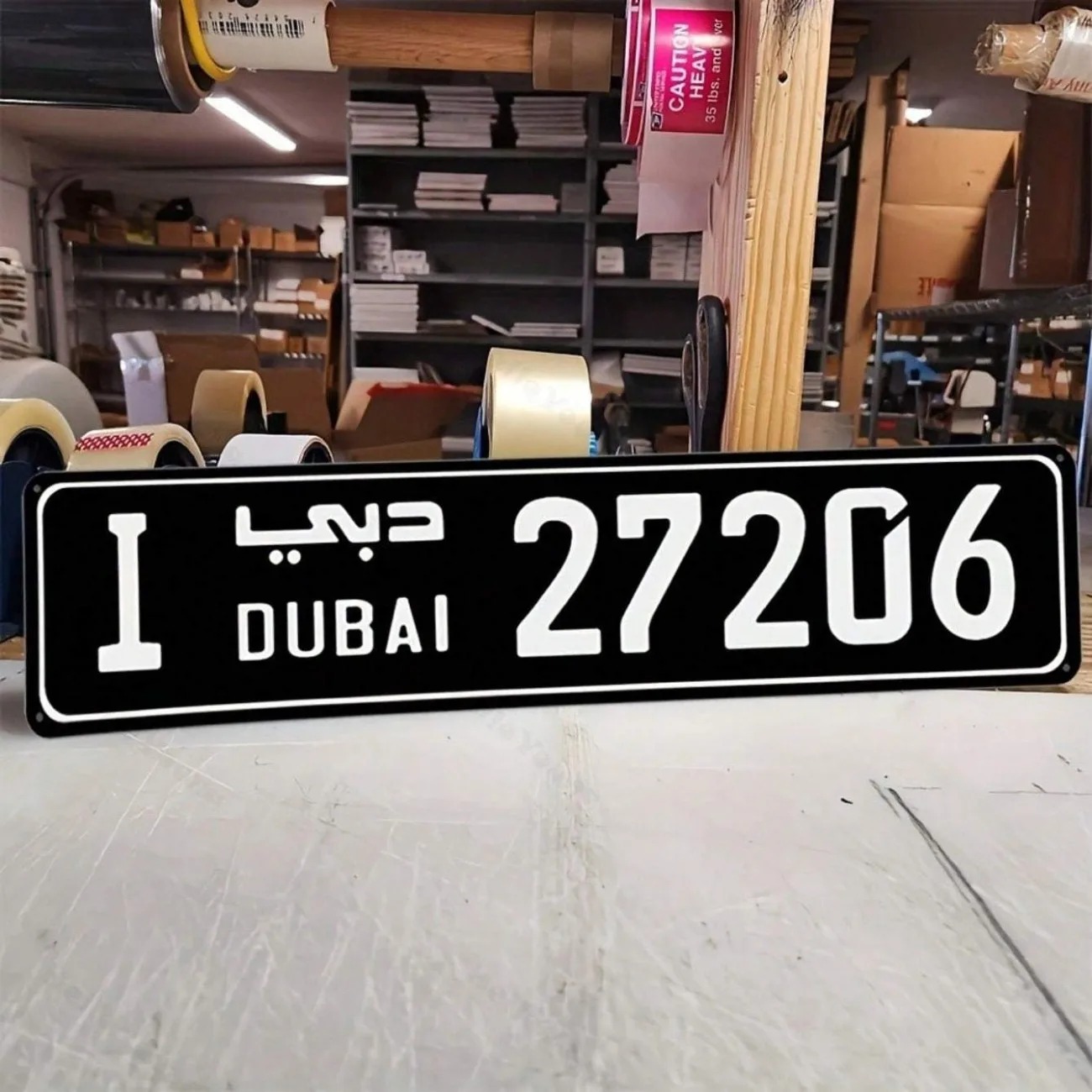 Engraved Aluminum Dubai‑Themed - огляд і ціна Car Accessories In Dubai