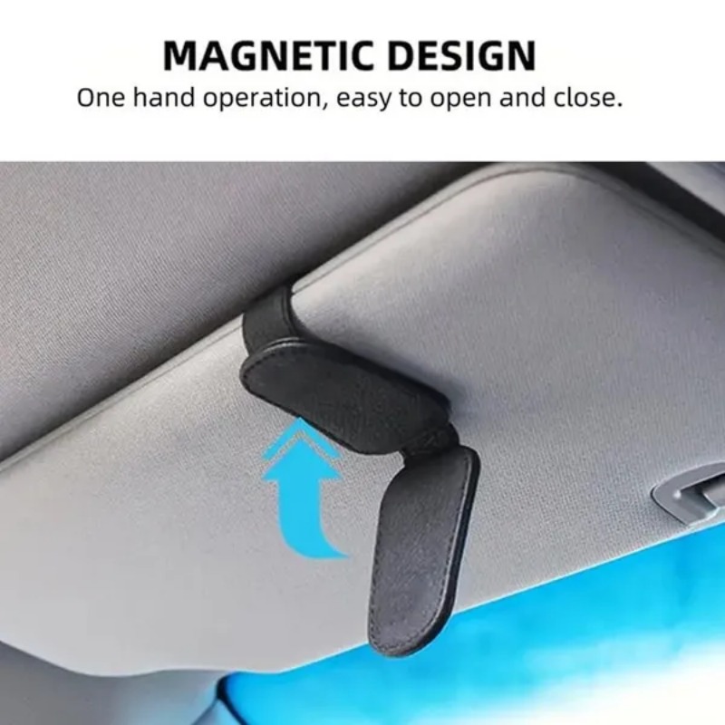 Car Sun Visor Glasses Case Hol - огляд і ціна Car Accessories For Inside