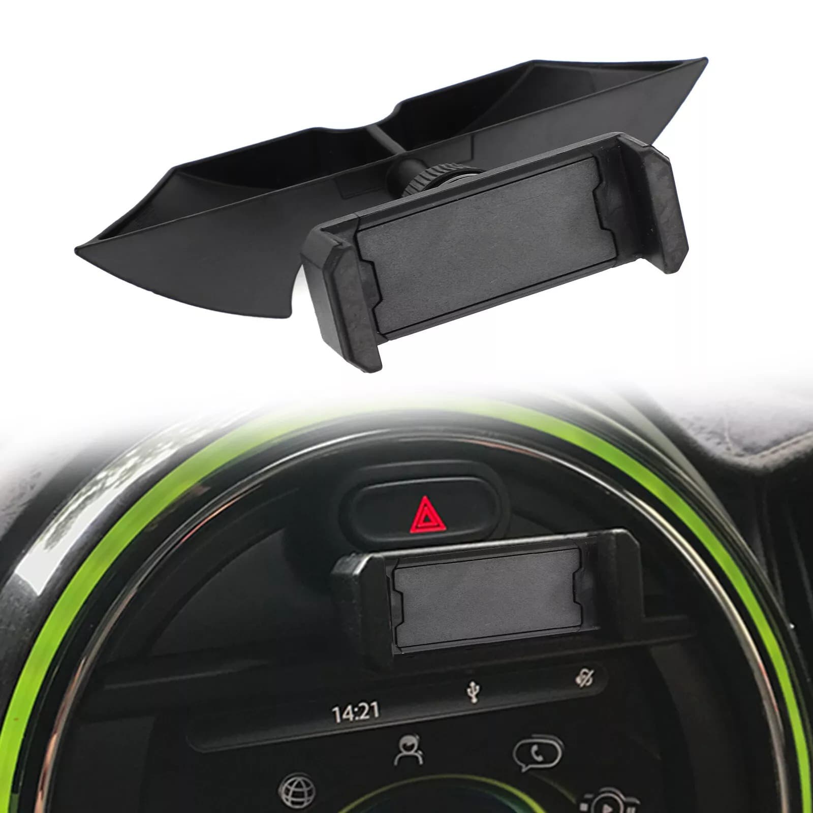 Metal Car Front Mount Phone St - огляд і ціна Car Accessories Uk