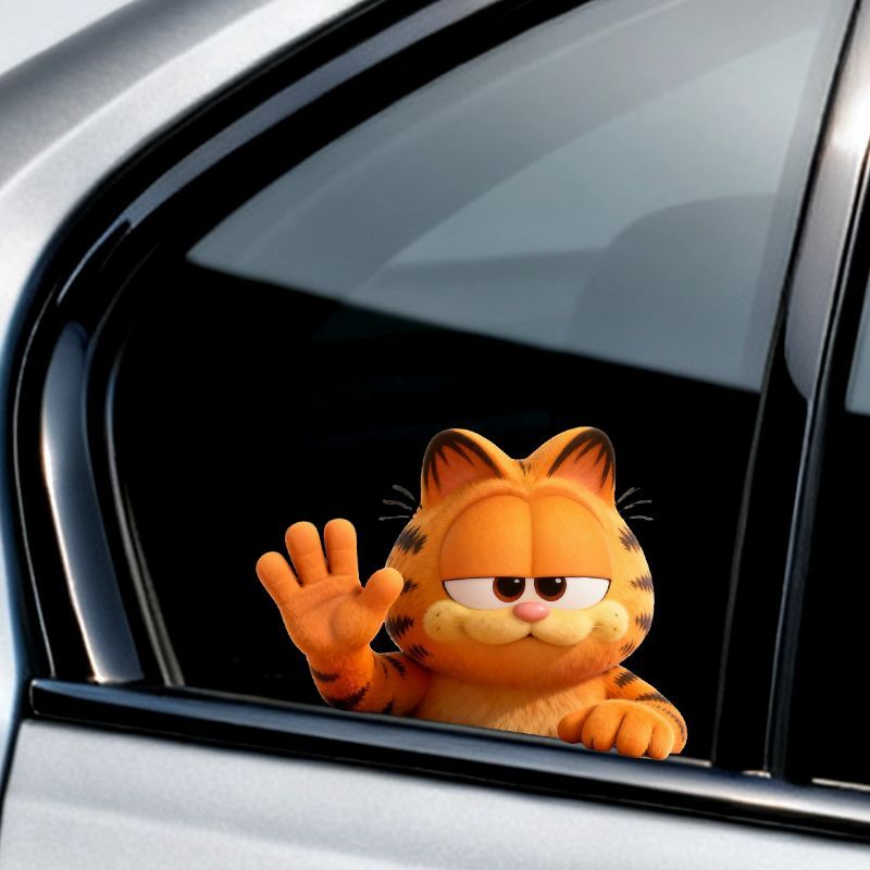 Garfield anime cartoon cute fu - огляд і ціна Car Accessories Parts