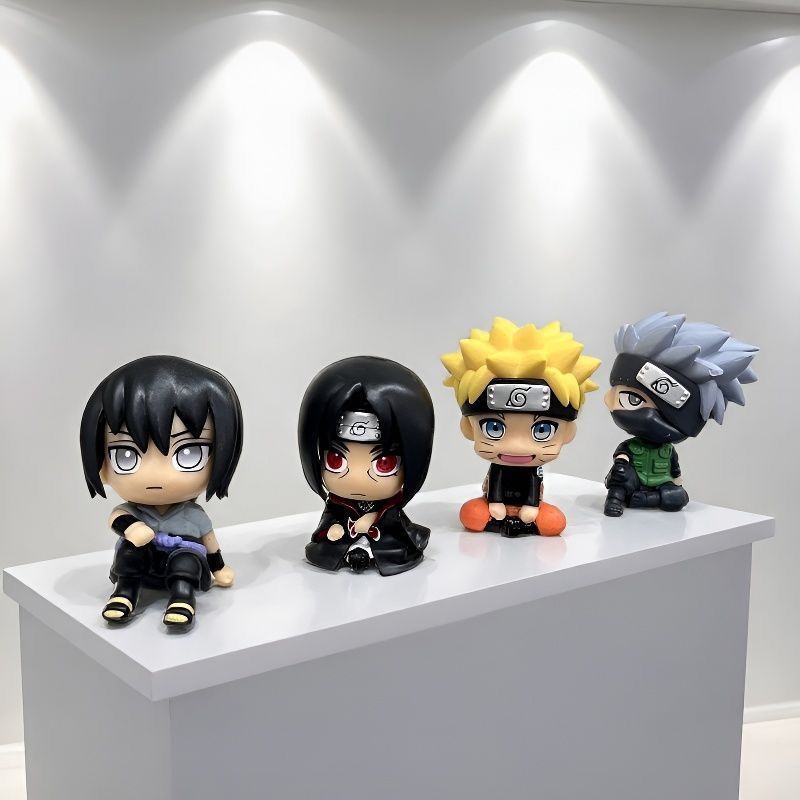 NARUTO cartoon cute figurine m - огляд і ціна Car Accessories Parts