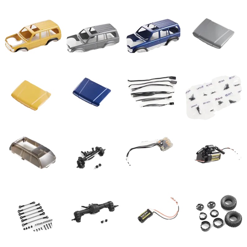 Fms 1/18 Fcx18 Toyota Lc80 Rem - огляд і ціна Car Accessories Low Price