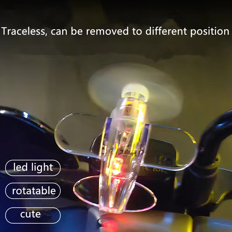 Wind Powered LED Airplane Orna - огляд і ціна Car Accessories Light