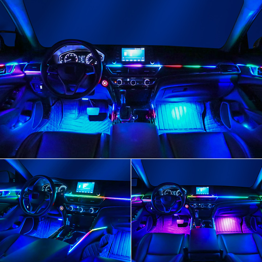 Universal Led Car Ambient Ligh - огляд і ціна Car Accessories For Inside